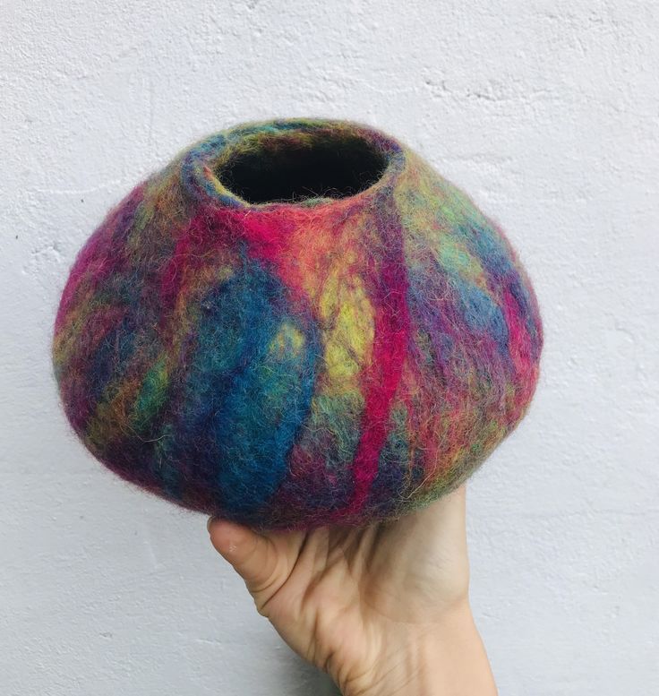 Wet Felted Vessels 