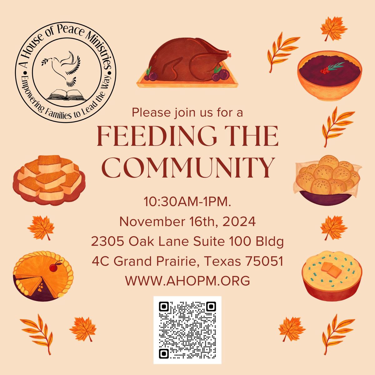 AHOPM's Feeding the Community