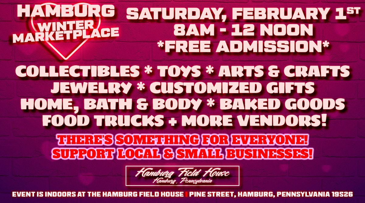 Winter Marketplace @ Hamburg Field House