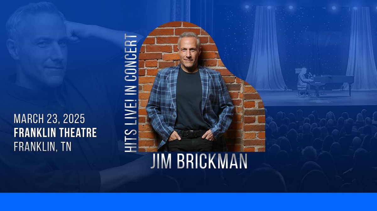 Jim Brickman at Franklin Theatre