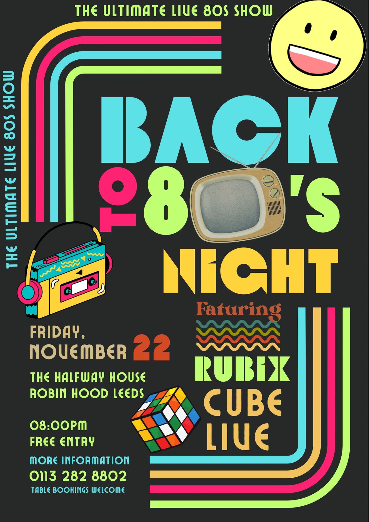 80S PARTY NIGHT WITH RUBIX CUBE LIVE 