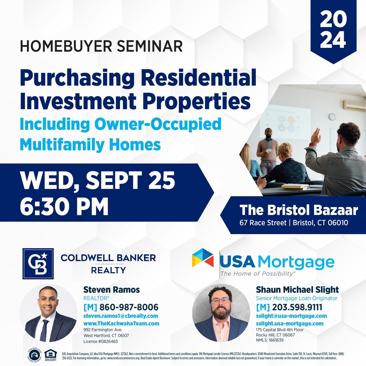 Home Buyer Seminar: Purchasing Residential Investment Properties