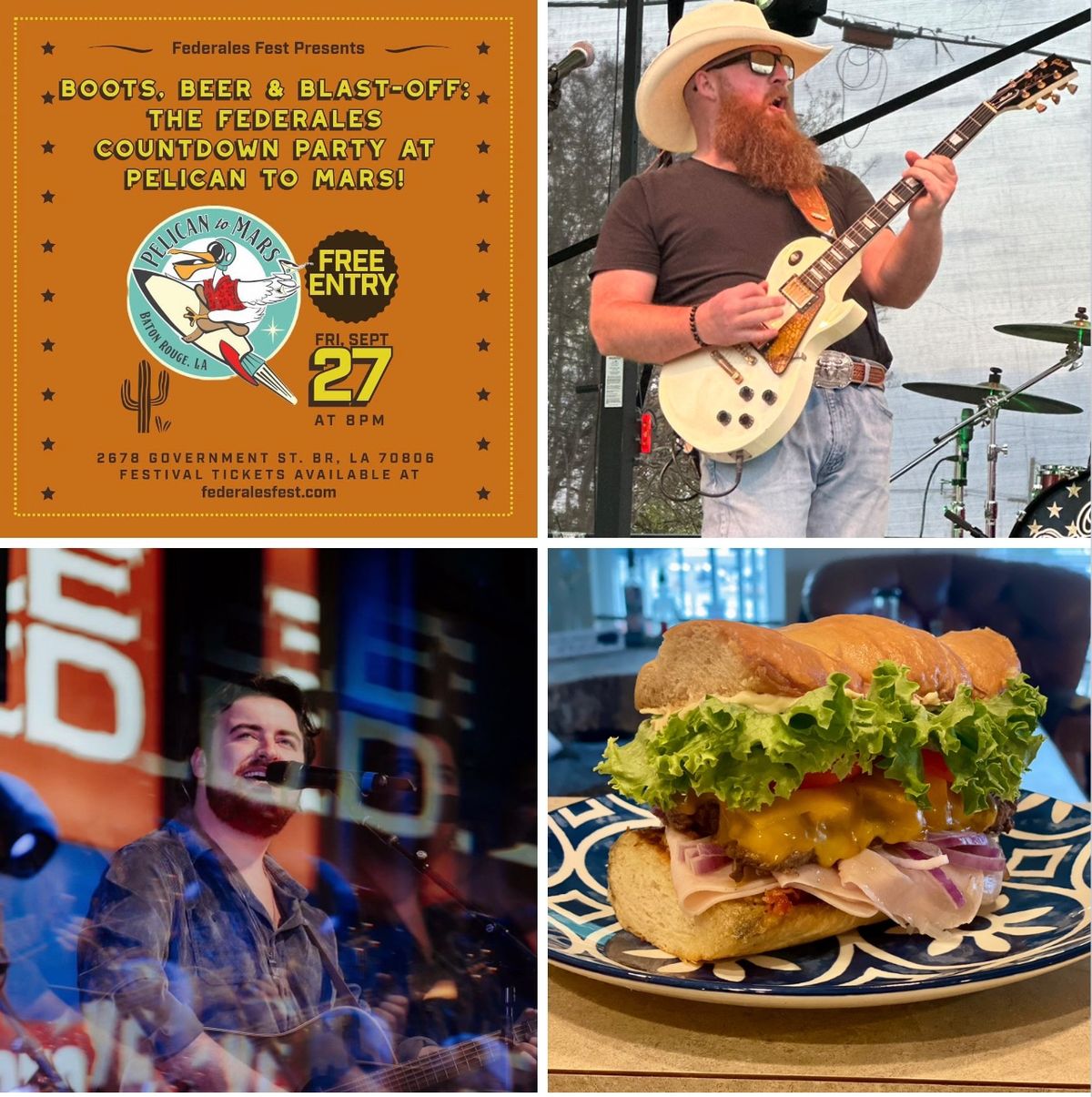 Boots, Beer & Blast Off: The Federales Fest Countdown at Pelican to Mars