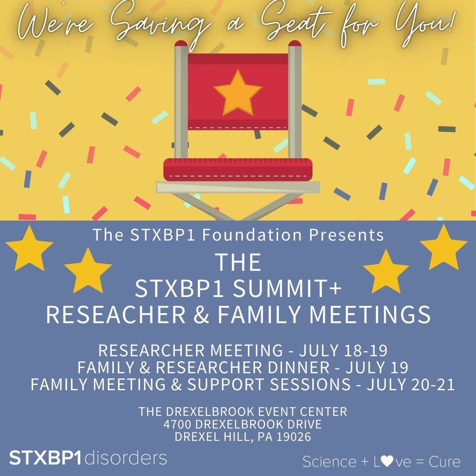 STXBP1 Summit+ Researcher & Family Meetings