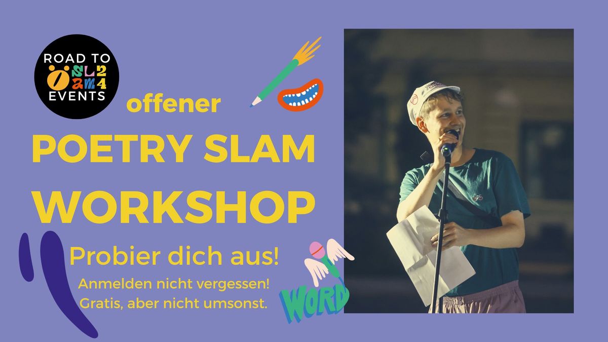 Offener Poetry Slam Workshop #2