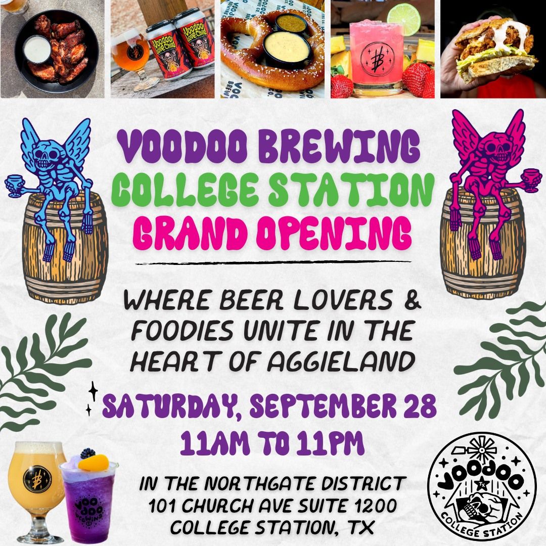 Voodoo Brewing Company College Station Grand Opening!