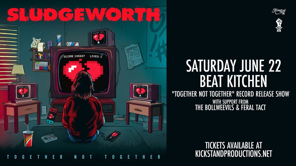 Sludgeworth with The Bollweevils & Feral Tact at Beat Kitchen