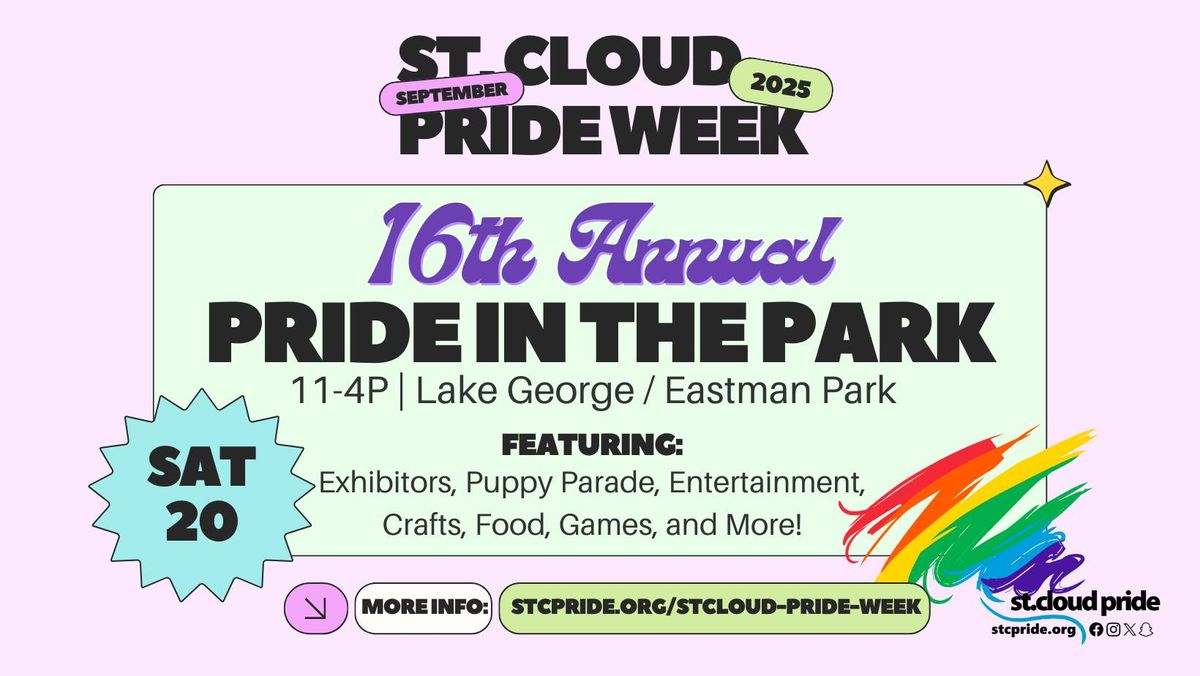 St. Cloud Pride in the Park 2025