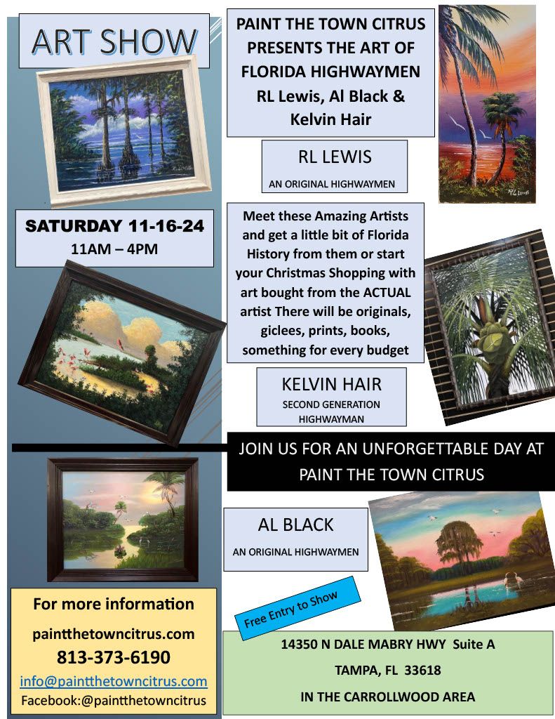 Florida HIghwaymen Art Show