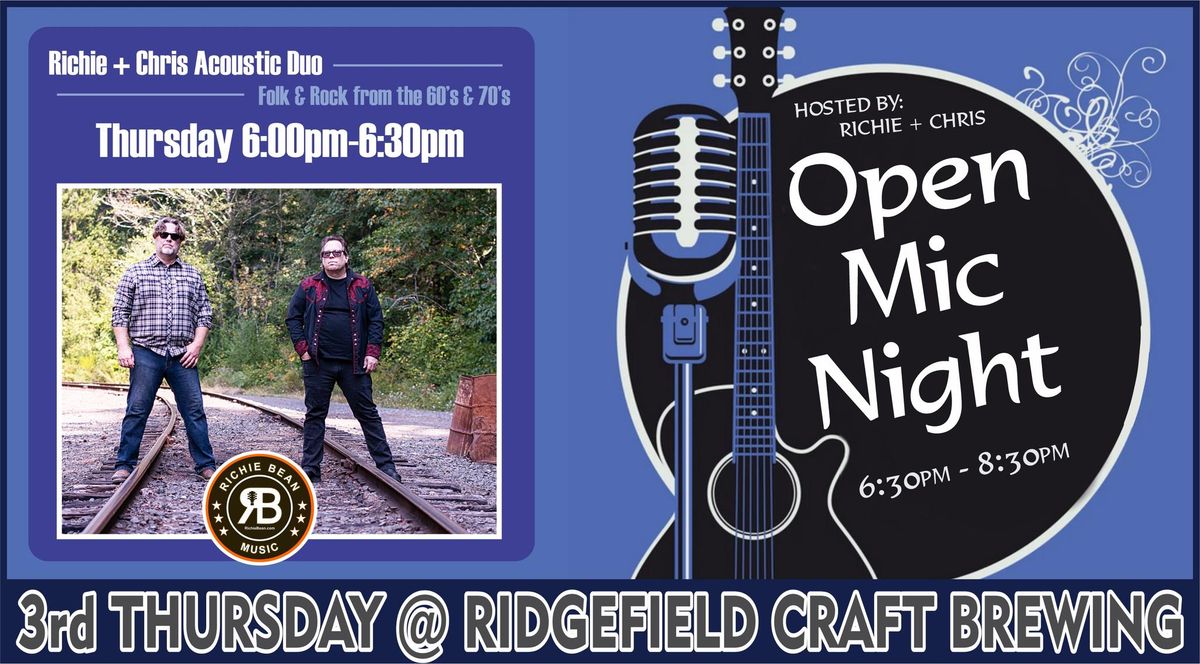 2-20-25 RICHIE+CHRIS \/ OPEN MIC THIRD THURSDAY @ RCB