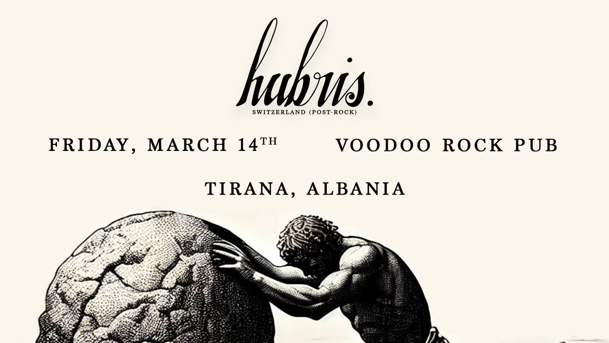 hubris. @ Voodoo Rock Pub, Tirana (AL) 