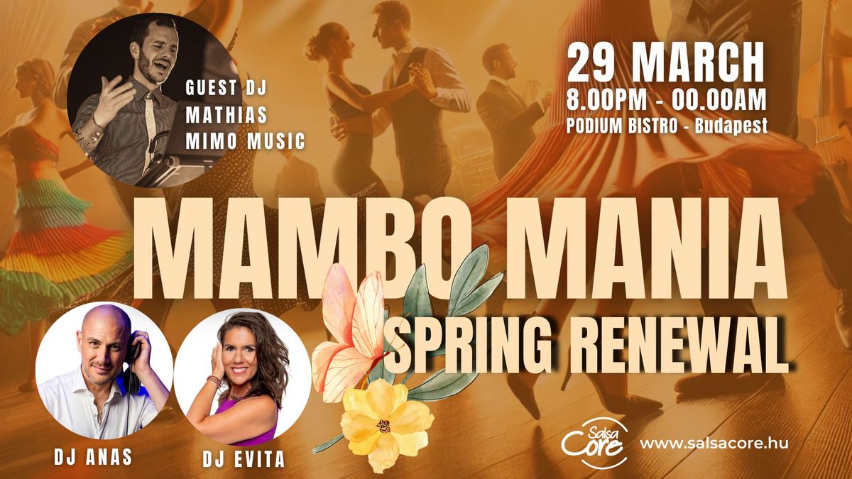 Mambo Mania Spring Renewal - Salsa Party