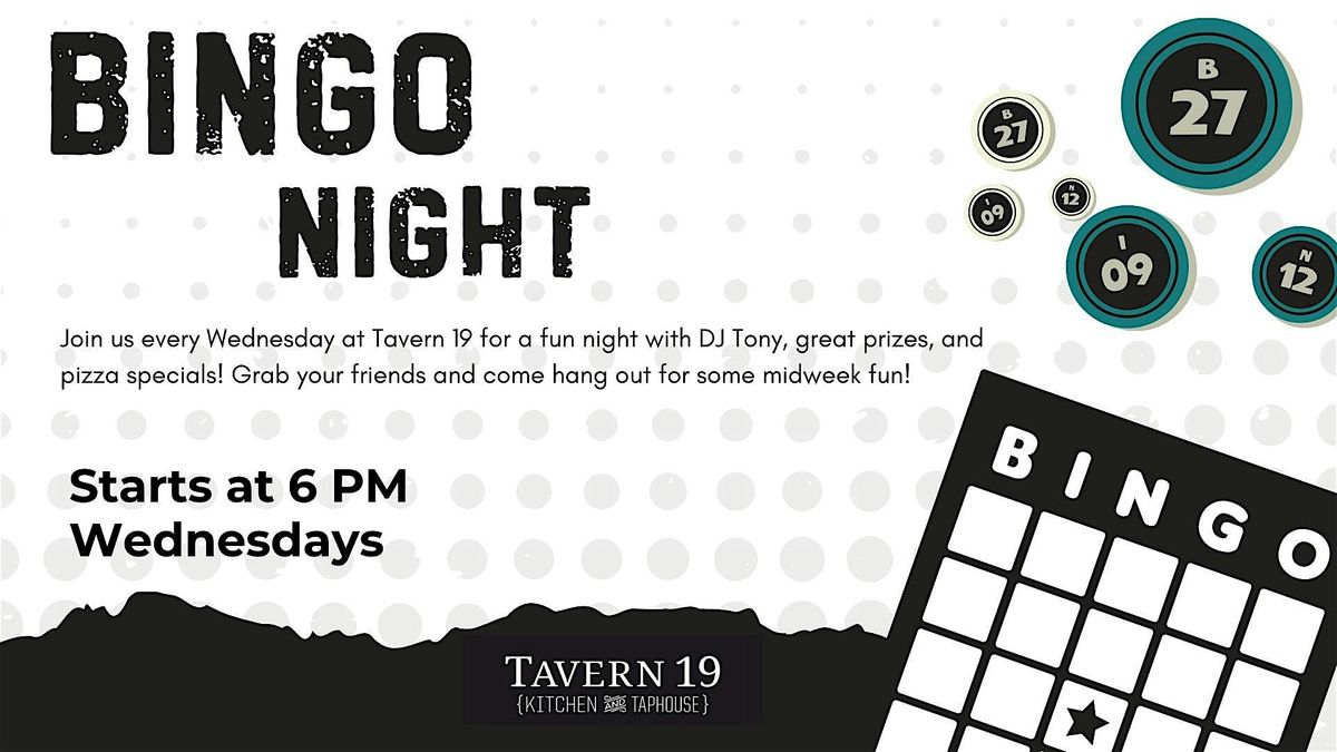 Bingo Night | Tavern 19