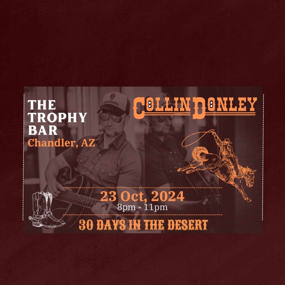 Collin Donley LIVE at The Trophy Bar