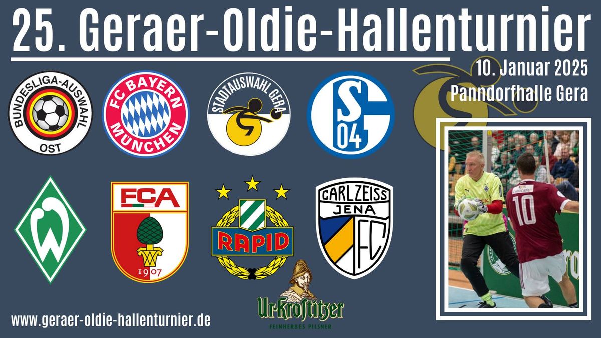 25. Geraer Oldie-Hallenturnier