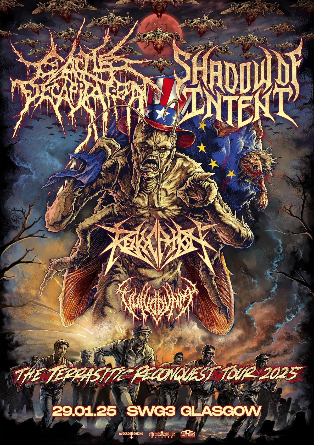 Cattle Decapitation & Shadow of Intent | Glasgow