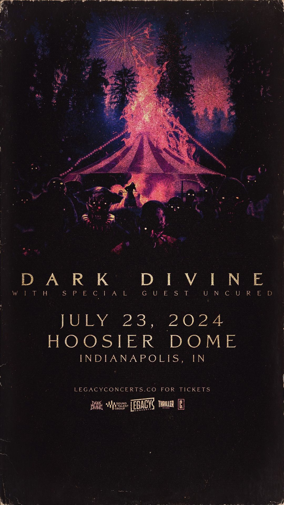 Dark Divine at Hoosier Dome