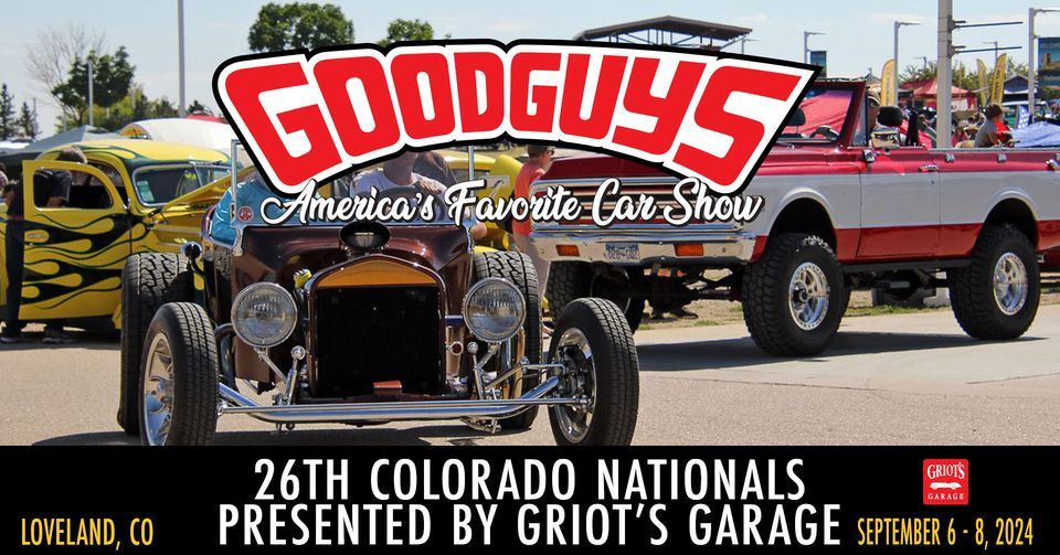 26th Colorado Nationals Presented by Griot's Garage 