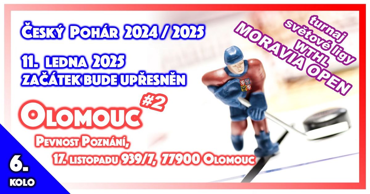 6. \u010cesk\u00fd poh\u00e1r 2024\/2025 - Olomouc \/ World tour MORAVIA OPEN