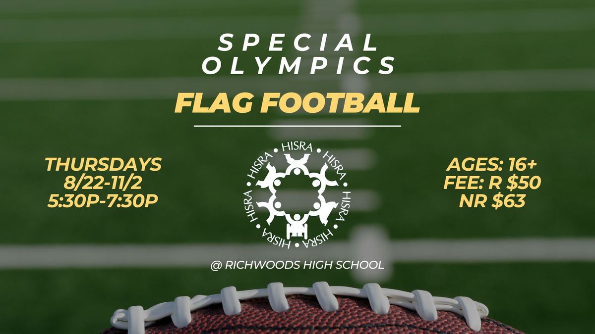 Special Olympics Flag Football