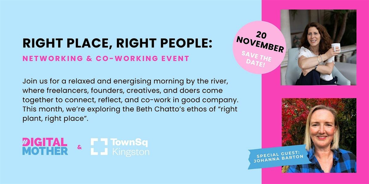 Right place, right people