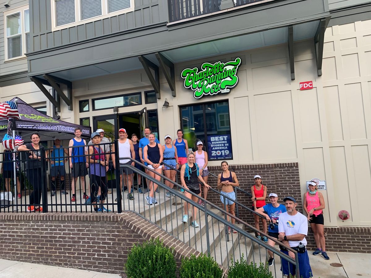 Charlotte Running Company-Riverwalk Tempo Tuesday Group Run