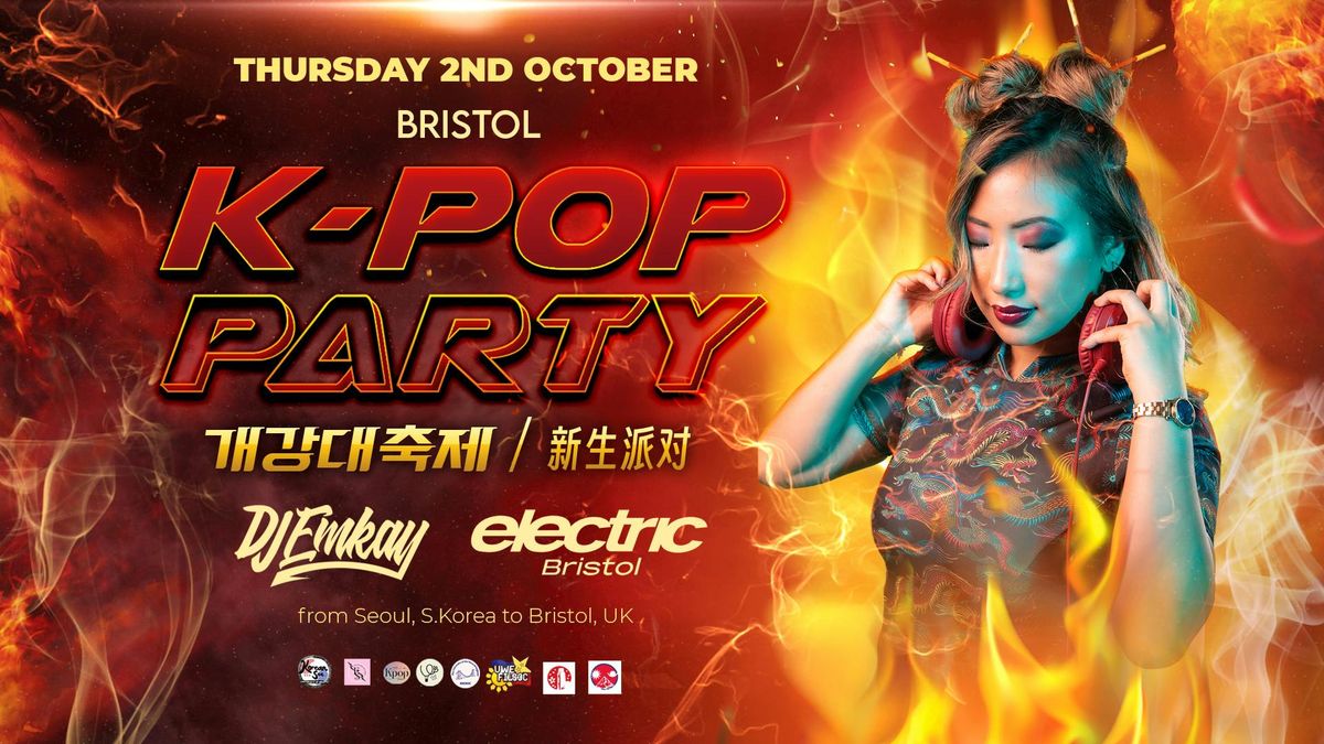 Bristol K-Pop Party - Fire Tour with DJ EMKAY | Thursday 2nd October