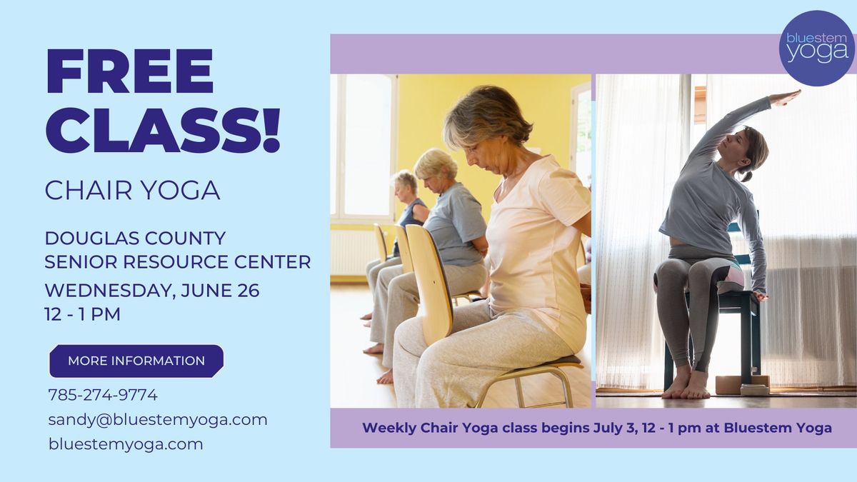 FREE Chair Yoga Class, Douglas Co. Senior Resource Center