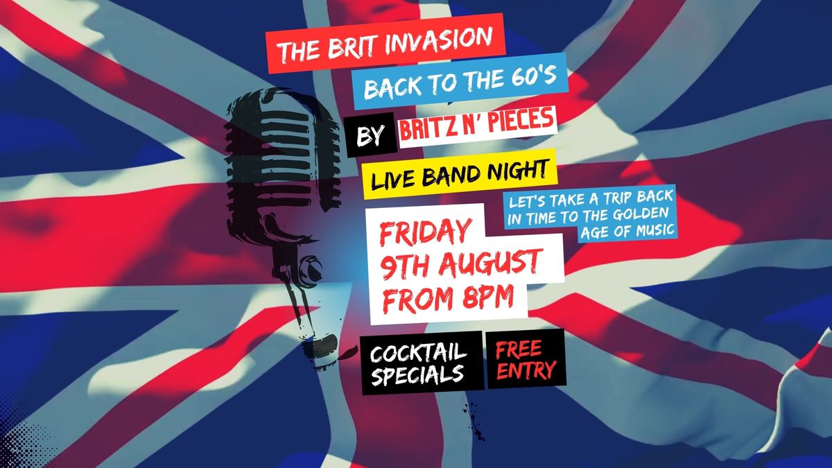 60's MUSIC NIGHT WITH BRITZ N' PIECES