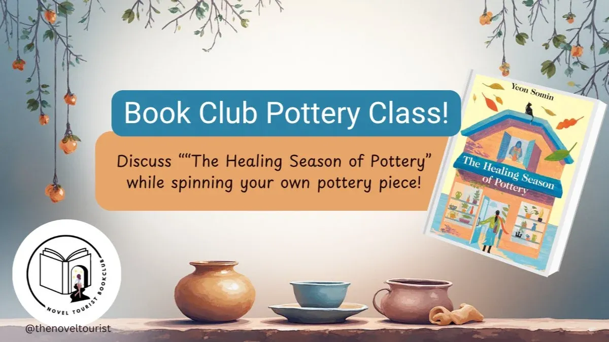 \ud83e\udeb4Pottery Spinning Wheel Class & Discuss\ud83d\udcd5Book "The Healing Season of Pottery"