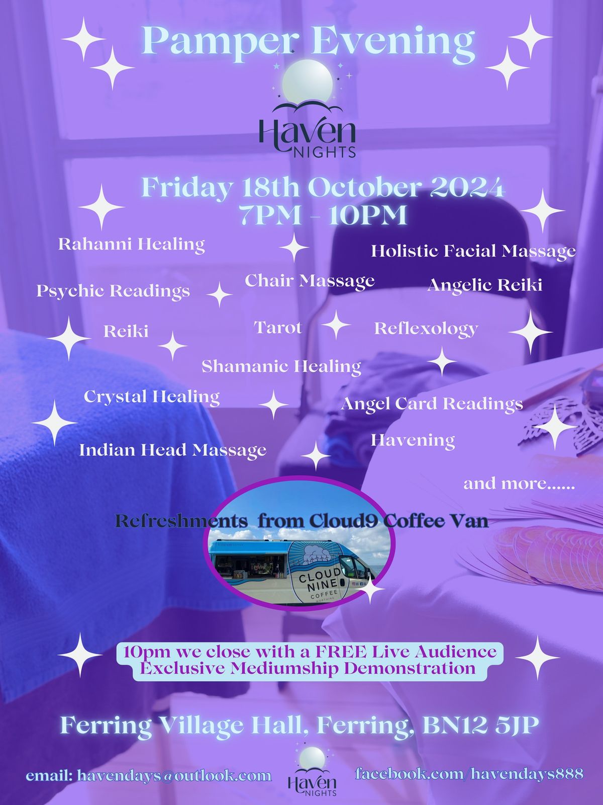 HAVEN PAMPER NIGHT