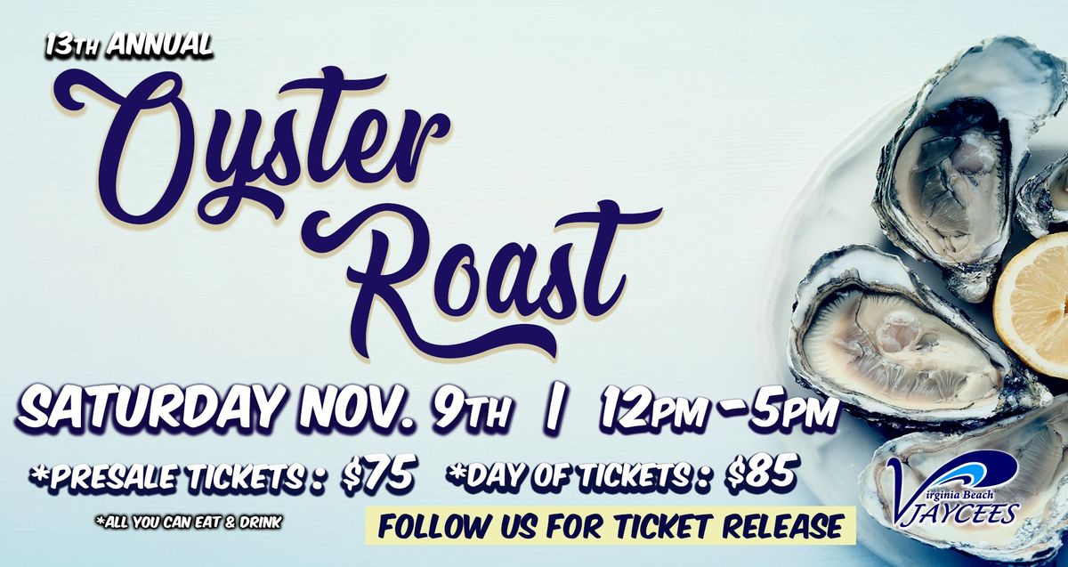 Calypso's 13th Annual Oyster Roast