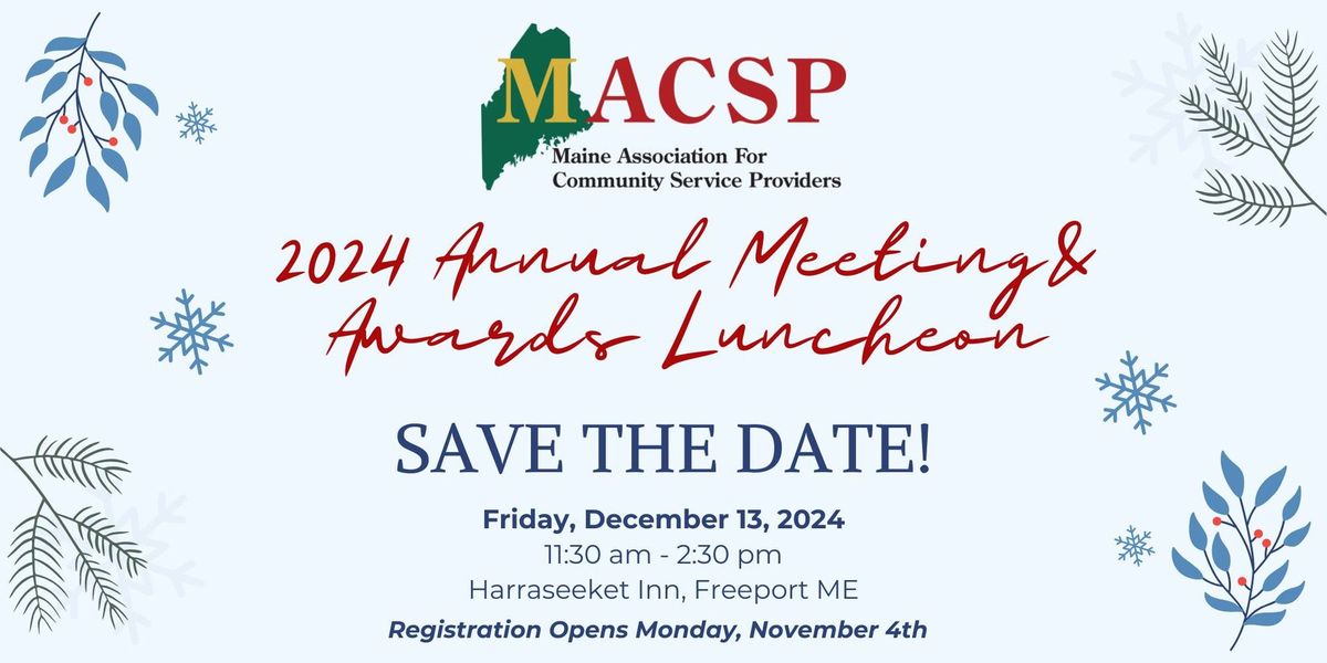 Annual Meeting & Awards Luncheon