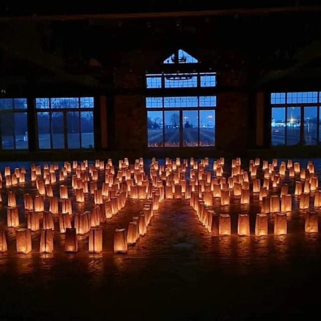 Winter Solstice Candle Labyrinth