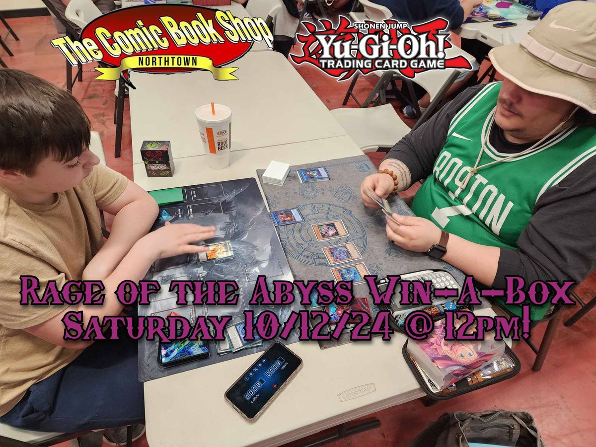 Yu-Gi-Oh Rage of the Abyss Win-A-Box