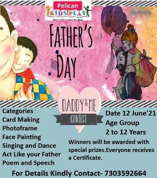 Fathers Day Daddy Me Online Contest Online 12 June 21