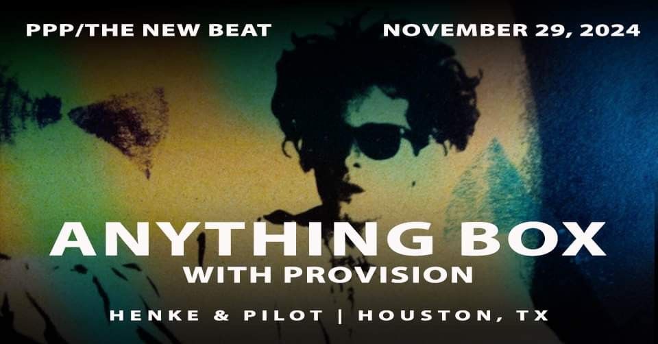 Anything Box Live at Henke & Pillot (Only 250 Tickets)