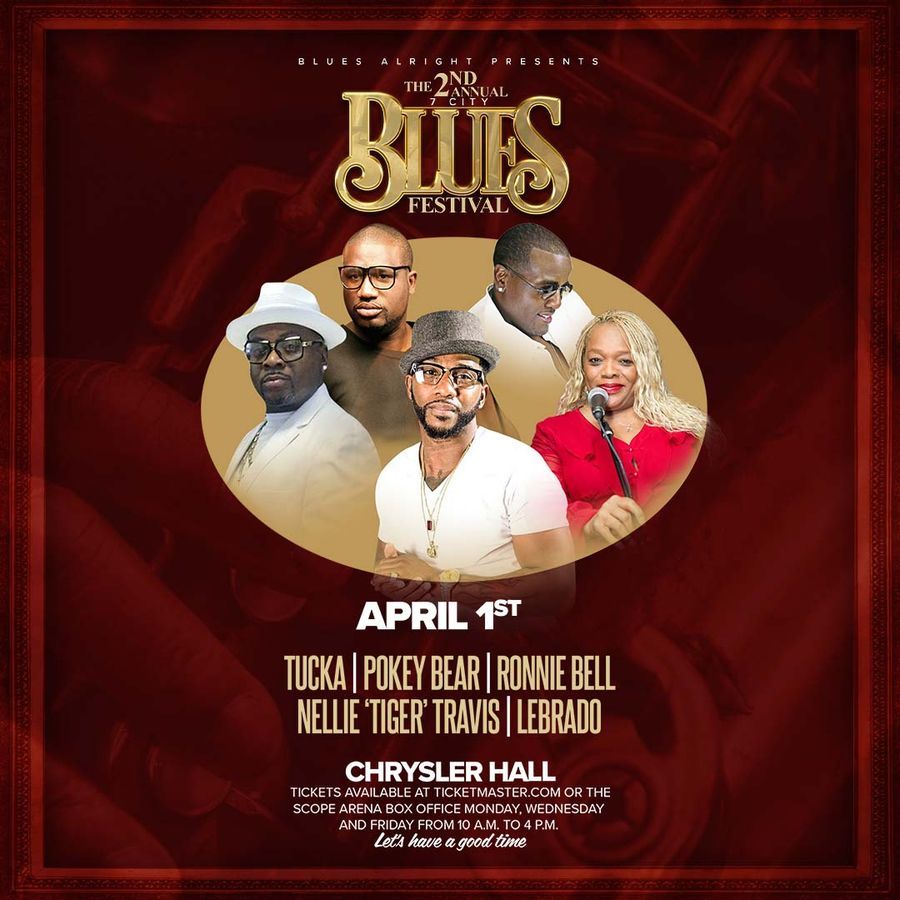 7 Cities Blues Festival at Norfolk Scope Arena