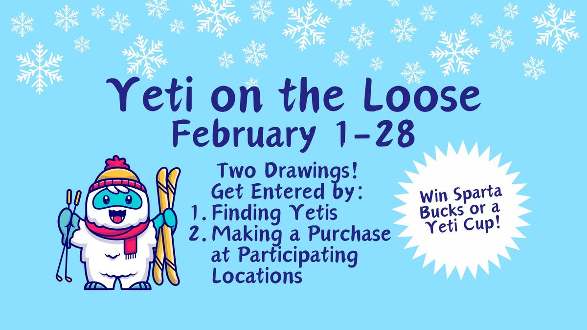 Yeti on the Loose Drawing 2