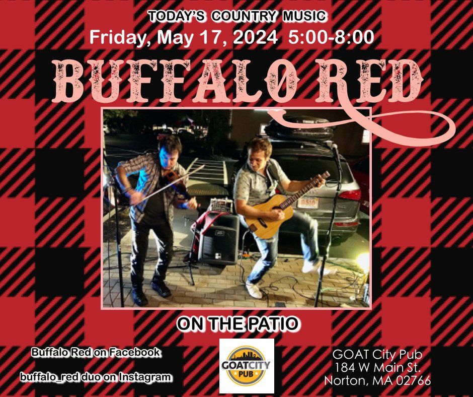 Buffalo Red Duo at GOAT City Pub