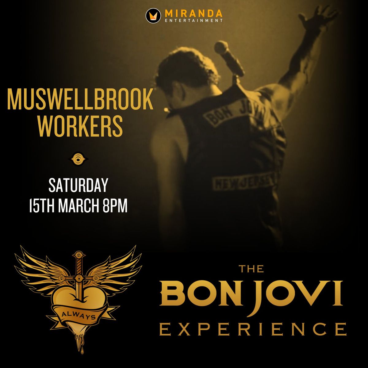 MUSWELLBROOK WORKERS | ALWAYS THE BON JOVI EXPERIENCE