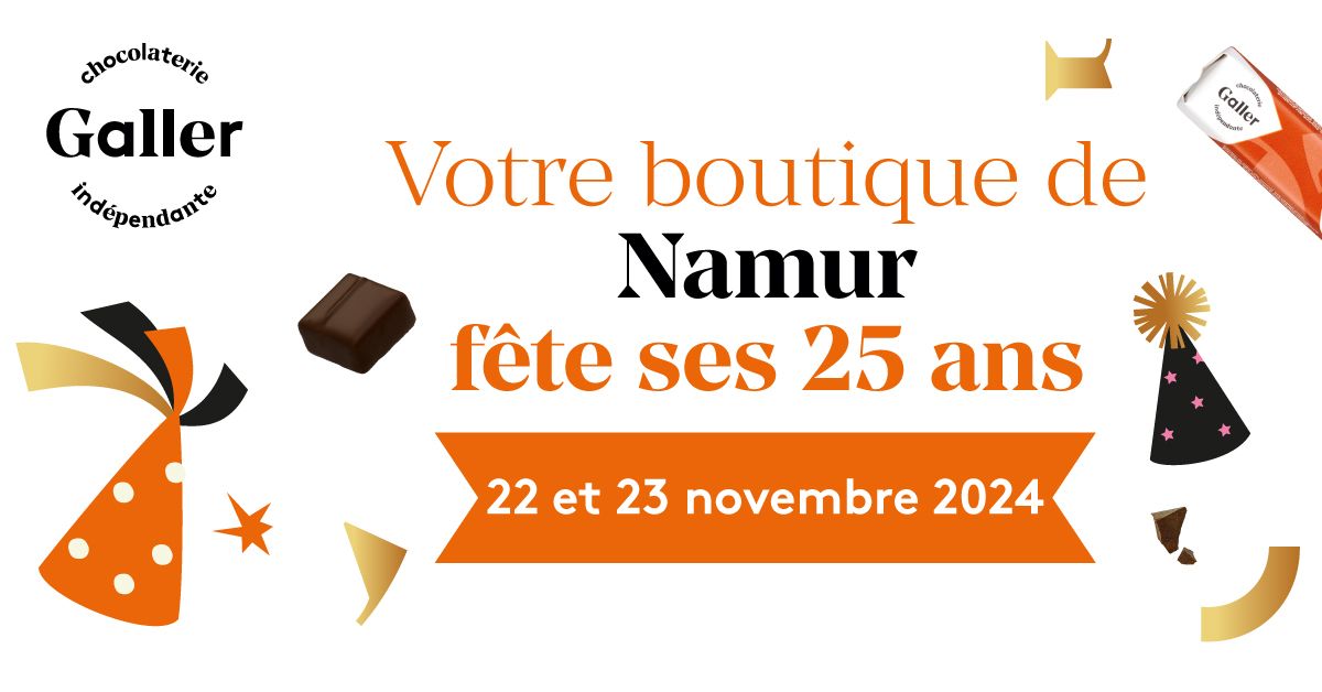 Boutique Galler Namur f\u00eate ses 25 ans