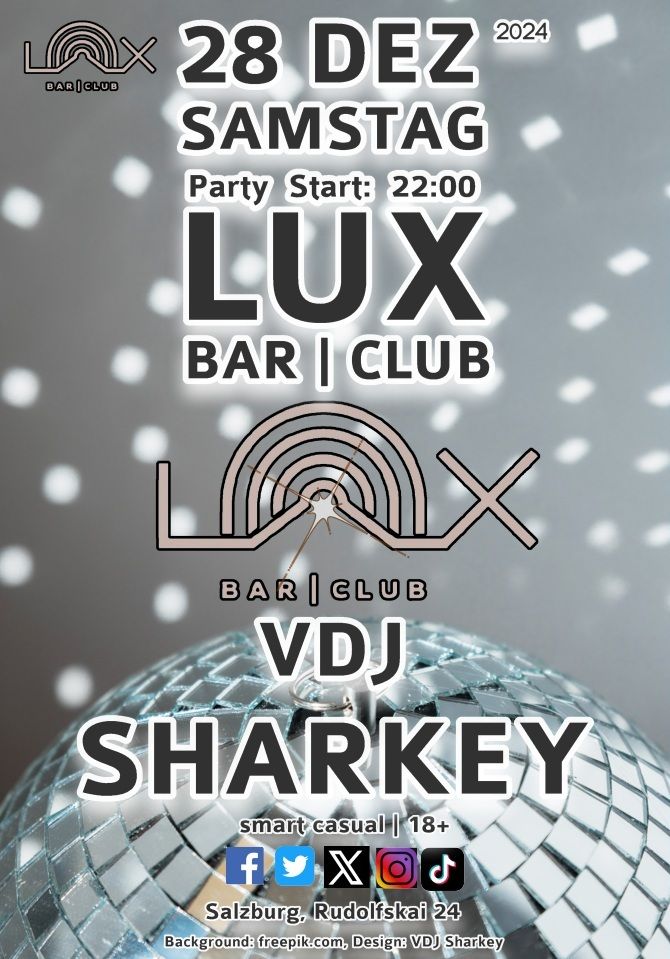 VDJ Sharkey im LUX Club Salzburg