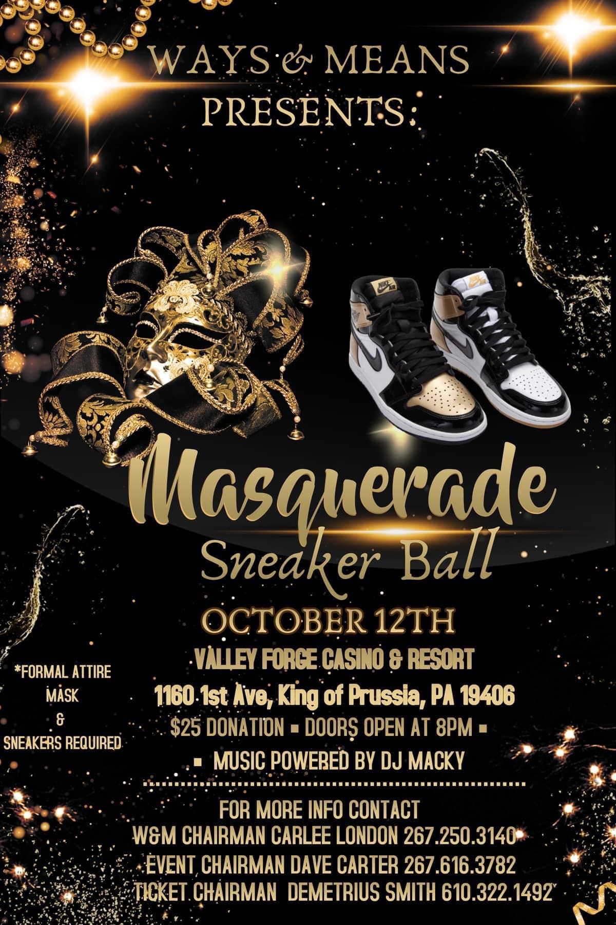 Masquerade Sneaker Ball