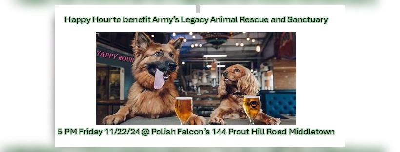 Happy Hour to Benefit Army\u2019s Legacy 