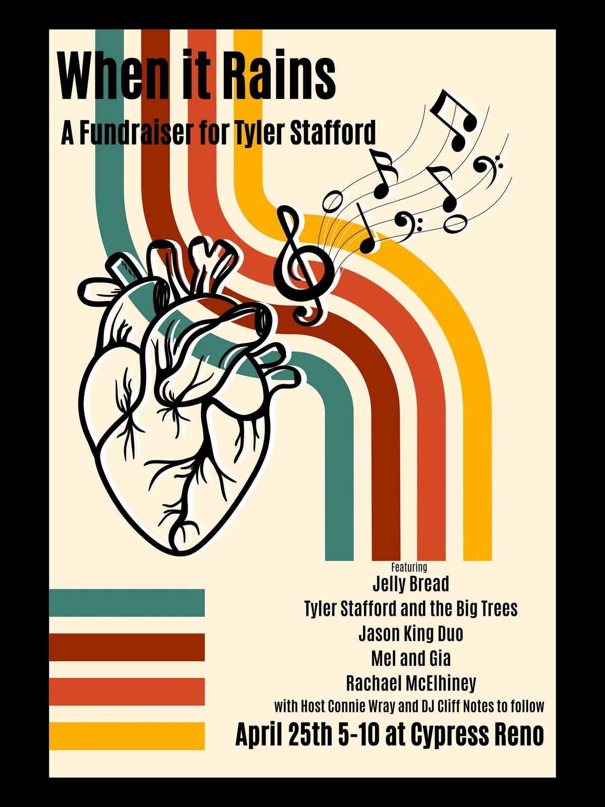 When it Rains - A fundraiser for Tyler Stafford