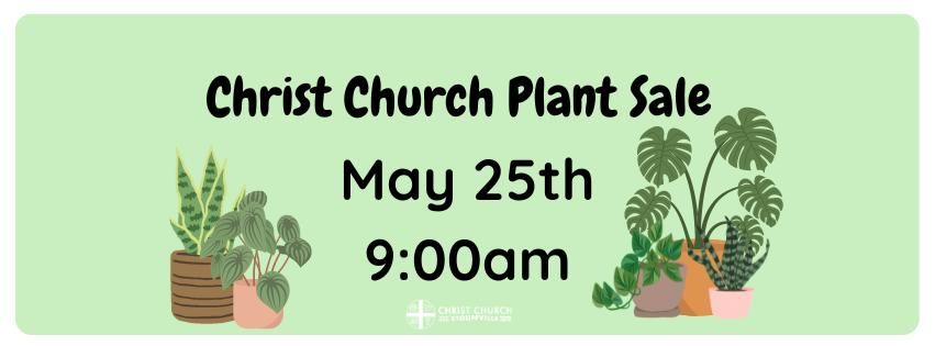 Christ Church Annual Plant Sale