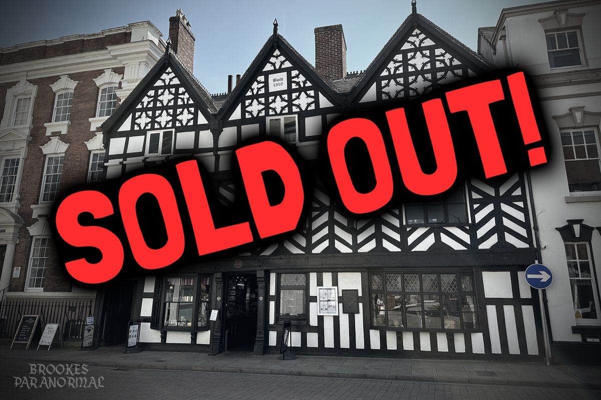 *SOLD OUT* The Tudor of Lichfield Ghost Hunt - 11th January 2025