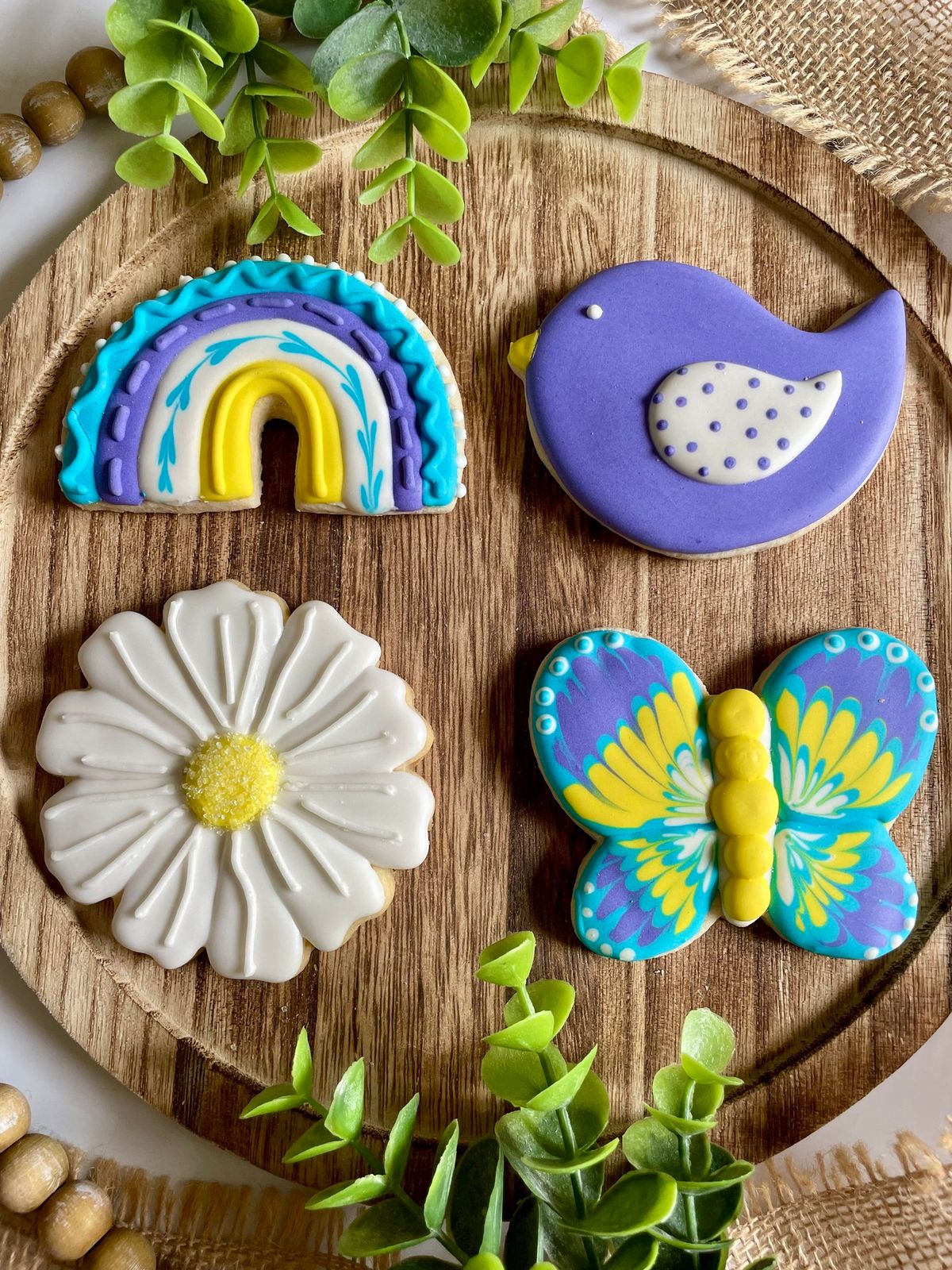 ???SPRING THEMED!???DIY Mini Sign Workshop & Cookie Decorating with The Floured Whisk!