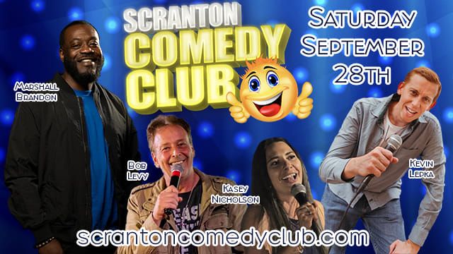 Scranton Comedy Club - Sep 28th: Marshall Brandon & Bob Levy